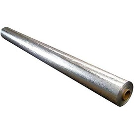 Super Shield Highly Reflective Aluminum Mylar Film Insulation Roll (Solid) for Saunas, Grow Rooms, Crawlspace Encapsulation, and More. (Class 1 Class A ASTM Fire Rated) (4FT X 10FT)