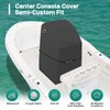 Caminor Boat Console Cover - 1200D Waterproof, Windproof Elastic Strap,
