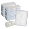 ABD Combine Abdominal Pads 8x10 [40 Pack] High Absorbency Sterile