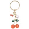 jtkdxqs Cherry Bag Charm Cherry Keychain Accessory for Purses and