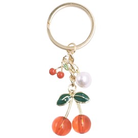 jtkdxqs Cherry Bag Charm Cherry Keychain Accessory for Purses and Bags Charm,Style 3