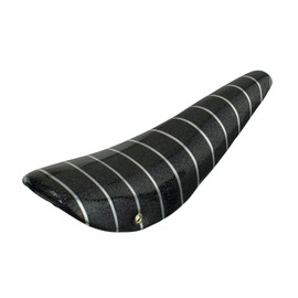 20" Banana Seat/Saddle Sparkle with Silver Stripes, (Black)