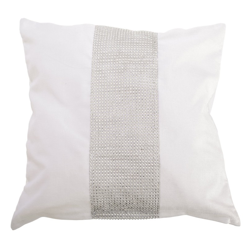 Emma Barclay Eclat - Diamante Panel Velvet Cushion Cover in