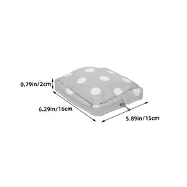 NOLITOY 4pcs Portable Period Bags for Women Compact Sanitary Pad Pouch with Multicompartment Design Stylish Feminine Hygiene Organizer for Travel and Daily Use