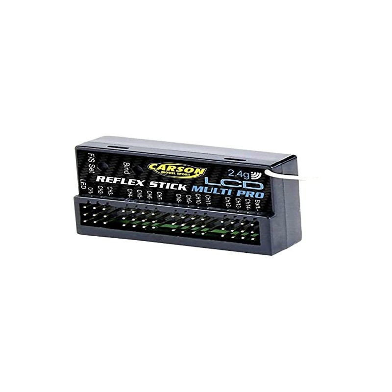 Carson 500501544 empfaeng. Reflex Stick Multi PRO LCD 2.4 G