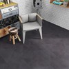 FunStick 15 Pcs Charcoal Grey Peel and Stick Floor Tile