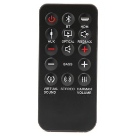 ASHATA Replacement Remote Control for Cinema Soundbar SB250, CR2025 (Not Included)