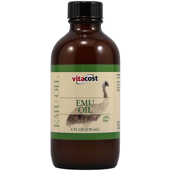 Vitacost Emu Oil 100% Pure - 4 fl oz