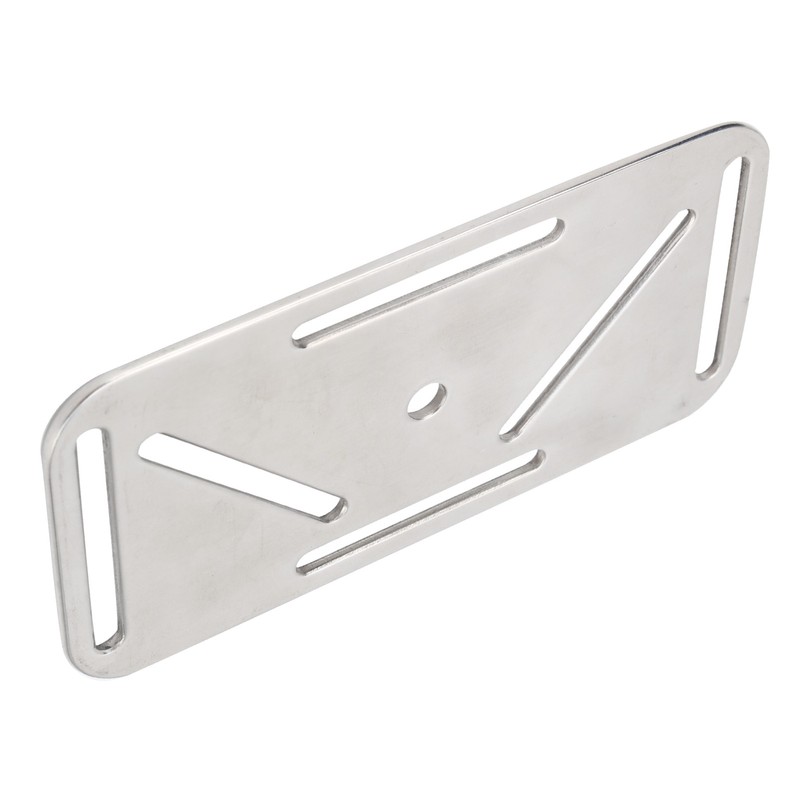 Diving Stainless Steel Weight Belt Keeper Buckle Adjustable Weight Webbing