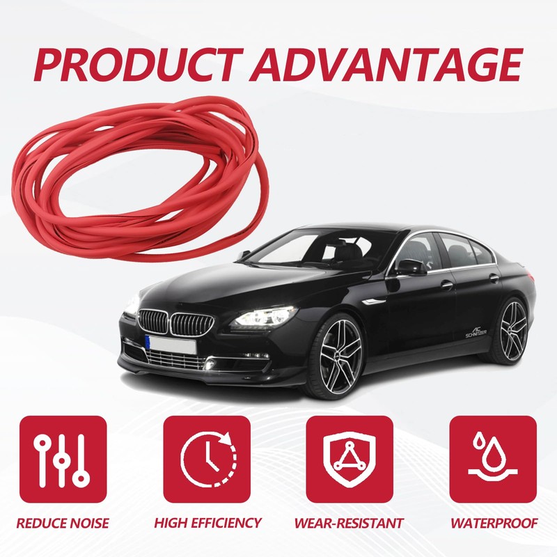 16FT (5M) Car Door Edge Protector, Universal U Shape Trim
