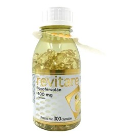Vitamina E 400 Mg Revitare 300 Caps Sabor Sin sabor