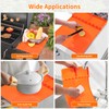Griddle Cleaning Kit for Blackstone Accessories,Heat-Resistant Silicone Spatula Mat with