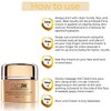 GLO24K Crema aclaradora y aclaradora con oro de 24k, cúrcuma