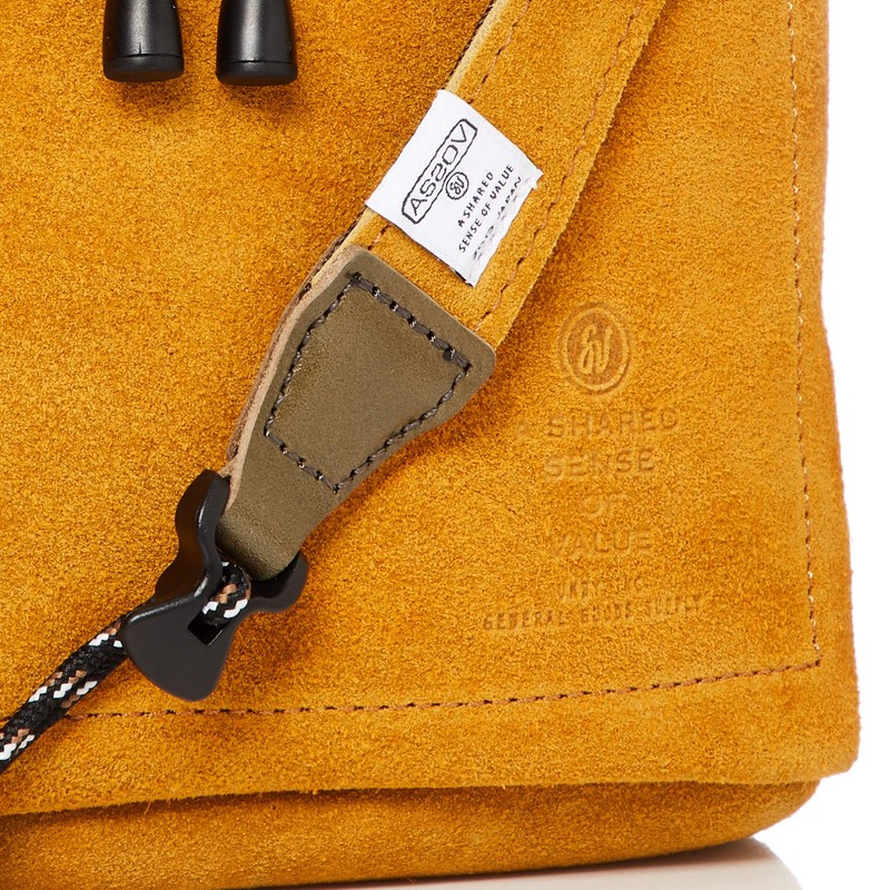 ASSOB WATER PROOF SUEDE DRAW STRING BAG Men's Drawstring Bag,