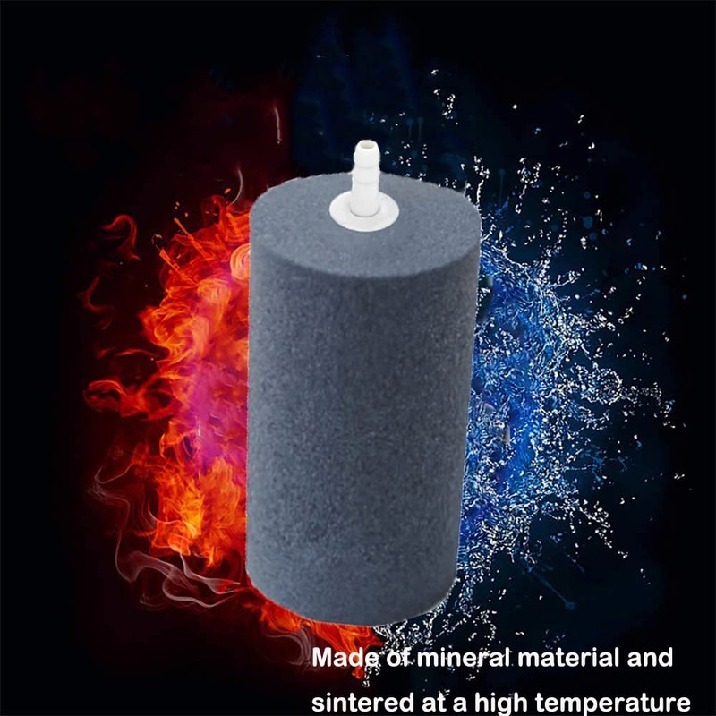 COOMATEC 12-Pack Large Air Stones, Humongous 4 x 2 Inch