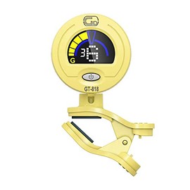 GID GT-818 MYL Macaron Yellow Clip Tuner