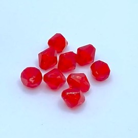 Shop Azalea Acrylic Beads Crystal Rhombus Shape 8mm 100pcs Handmade Craft Accessories Parts (Sham)