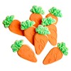 1 Dz. Carrot Decorated Sugar Cookies! Easter Birthday, Spring Bridal Shower Party Favors or Baby Gift!