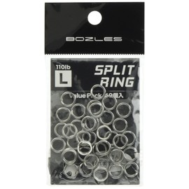 bozles (bo-zuresu) supurittoringu Split Ring 55lb Pack of 40 4582442291223 Small
