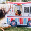 Melissa & Doug Fabric Double-Sided Food Truck Play Tent -
