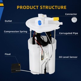DWVO Fuel Pump Compatible with Altima 2007 2008 2009 2010 2011 2012 2.5L 3.5L, Maxima 2009-2014 3.5L