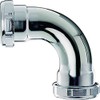 Plumb Pak PP242 Drain Pipe Elbow with Nuts and Washers,