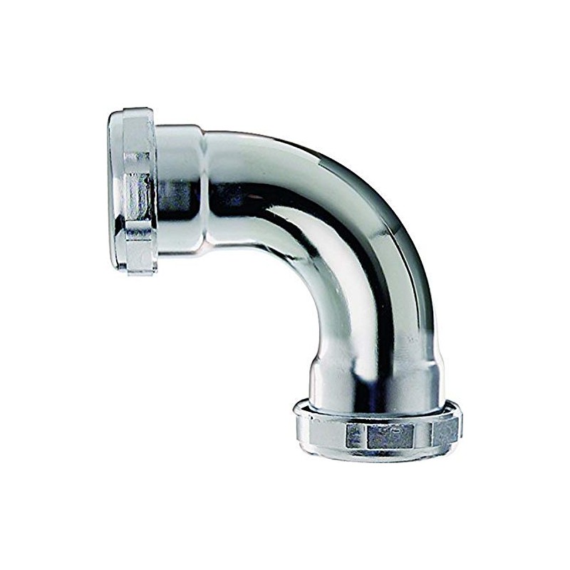 Plumb Pak PP242 Drain Pipe Elbow with Nuts and Washers,