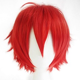CEXIN Color Wig, Cosplay Wig, Bob, Straight Short, Costume, Events, Shizuo Heiwajima, Suo, Tamaki, Kanazuki, Nagisa, Costume, School Festival, Unisex