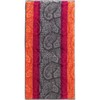 Erwin Müller Hand Towel Set of 4 Walk Terry Bordeaux