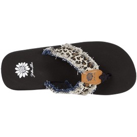 Yellow Box Women's Fayth Flip-Flop, Cream, 7