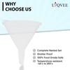 Liqvee Funnel Transparent in 4 Different Sizes (122, 101, 76