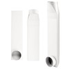 UD48S 4" Stainless Steel Telescoping Dryer Vent Kit - Flat