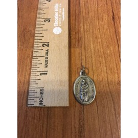 St. Vincent De Paul Metal Pendant Charm Religious Pray For Us Italy