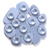 MSV Duschmatte Badematte Badewanneneinlage Anti Rutsch Pads Kieselstein - 4