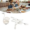 Swan Base Holder Coffee Dinnerware Set Light Luxury Innovative Swan