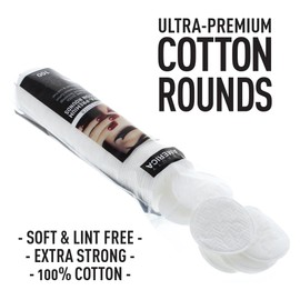 Beauty America Ultra-Premium Flower Flamestitch Cotton Round, 3x100 Count