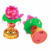 1 Pair LED Lotus Light Buddha Lotus Lamp USB Powered