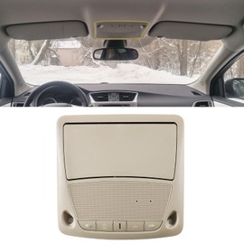 CRMDF Overhead Console for Altima 2013-2018 Sentra 2013-2015 Aftermarket Replacement for 26430-C990D Dome Light Reading Ceiling Lamp