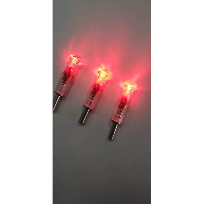 3 NEW 20 inch Bolts with RED lighted half moon