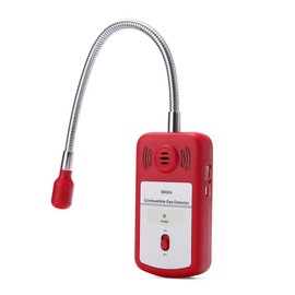 Gas Leak Detector, Portable Handy Natural Gas Sniffer with Audible and Visual Alarm, Gas Sniffer for Finding Flammable Gas Stoves, Oven, Flat Motorhome, with 13" Gooseneck