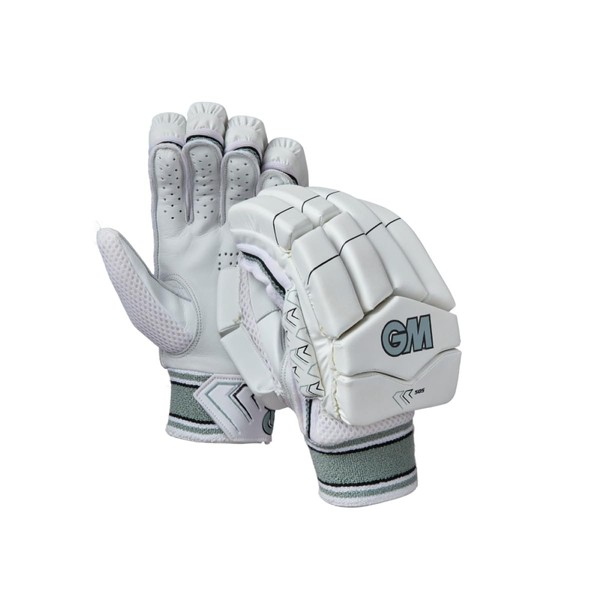 Gunn & Moore GM Cricket Batting Gloves | 505 | Lightweight Design | Calf Leather Palm | Small Adult Left Handed | Approx Weight per Pair 320 g