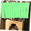 GRIRIW 2pcs Guinea Pig Hideout Cage Corner Warm Hideaway for