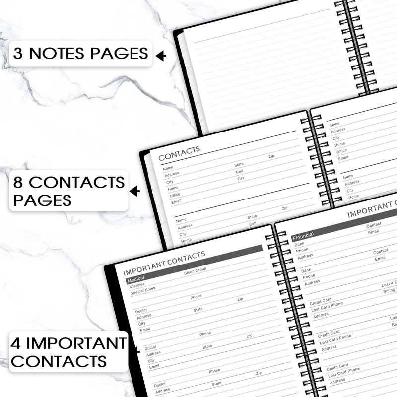 2026-2028 Monthly Planner/Calendar - 3 Year Monthly Planner 2026-2028, Jan.