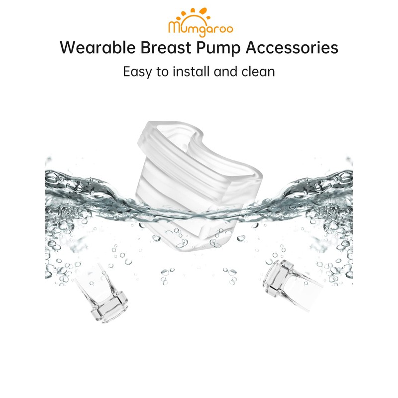 Mumgaroo Diafragma de silicona y válvula de pico de pato