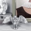 Interior Kneeling Angel Wing Ornaments Craft Mythical Character Decoration with