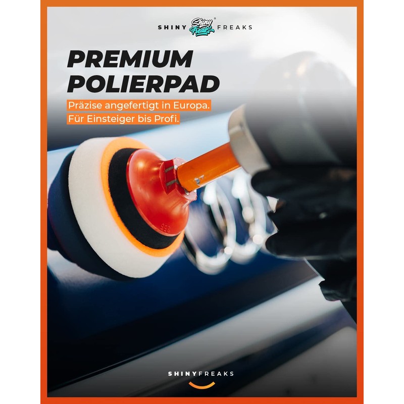 ADBL Polishing Pad, Polishing Disc, Polishing Sponge with Velcro Fastener,