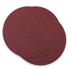 Utoolmart 225mm Sanding Discs, 5Pcs Orbital Sander Discs Hook and Loop Sanding Pads for Random Orbital Sander Wood Metal Auto Dry Polishing 40 Grit