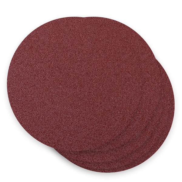 Utoolmart 225mm Sanding Discs, 5Pcs Orbital Sander Discs Hook and