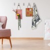 WaaWee Pack of 5 Folding Wall Hooks, Foldable Clothes Hooks,