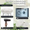 Marsui 4 Pieces Soft Stool Covers Round Bar Stool Cushions